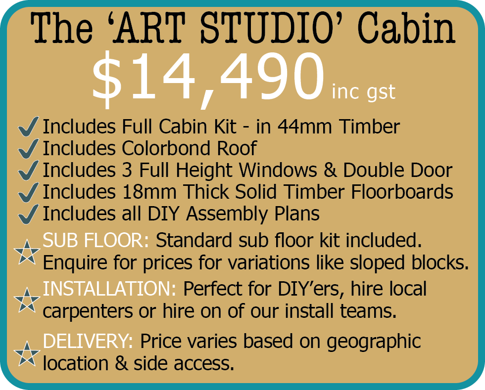 WO-Art-Studio-Website-Info-Box Art Studio Cabin Price