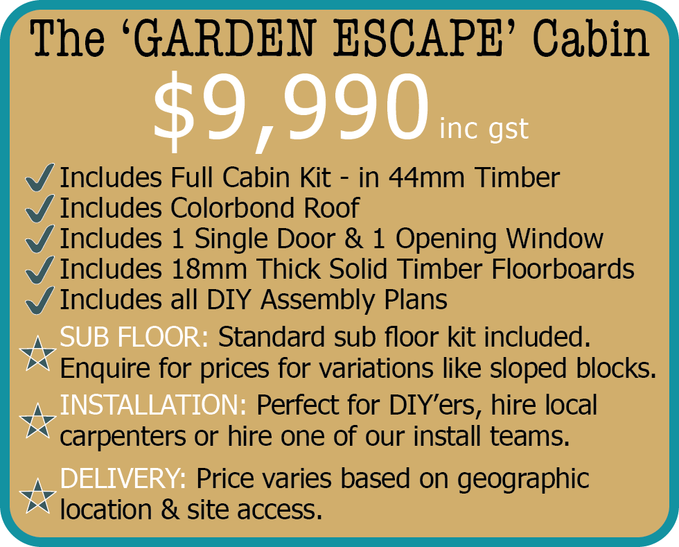 WO-Garden-Escape-Info-Box Cabinlife Garden Escape Cabin Price March 22