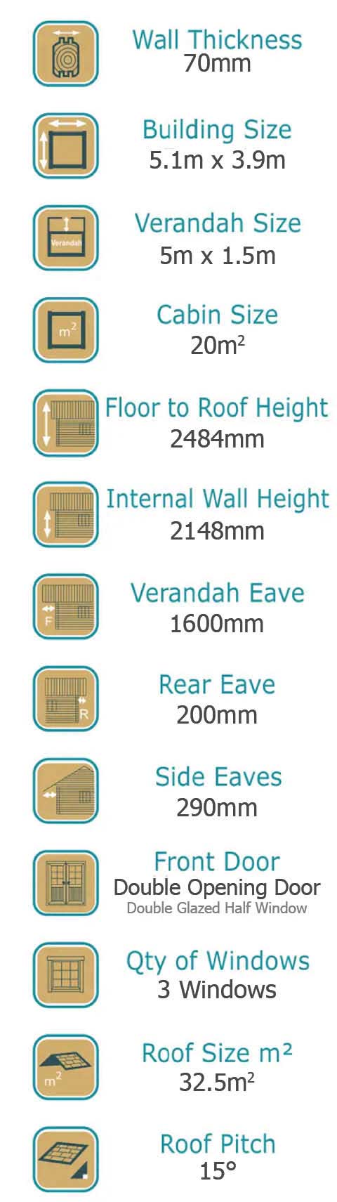 WO-Haven-70mm-Specs Haven 70mm /cabin Specs